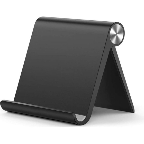 Techsuit - Desk Holder (ABS-BK1) - Folding Feature, for Phone, Tablet, 4 - 7.9'' - Black
