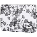 CanvasArtisan - Laptop Sleeve - for 13-14 inch Devices, Zipper, Polyester - Black / White - (G1-01)