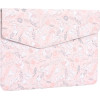 CanvasArtisan - Slim Laptop Sleeve (E4-P03) - for 13-14 inch Devices, Eco Leather - Pink