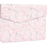 CanvasArtisan - Slim Laptop Sleeve (E4-P03) - for 13-14 inch Devices, Eco Leather - Pink