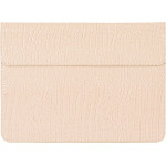 CanvasArtisan - Slim Laptop Sleeve (EL32-P01) - for 13-14 inch Devices, Eco Leather - Beige