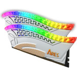 Dato - (2 pack) Computer Memory Ares Armor - for Desktop, DDR4, Gaming, 16GBx2, 3600MHz, CL18 - White - (AMRGB16GX232G36W)