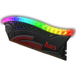 Dato - Computer Memory Ares Armor - for Desktop, DDR4, Gaming RAM with RGB, 8GB, 3200MHz, CL16 - Black - (AMRGB1G88G32K)