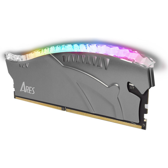 Dato - Computer Memory Ares Armor Lite - for Desktop, DDR5, Gaming RAM with RGB, 16GB, 7000MHz, RGB - Grey - (ARB16G5G70)