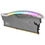 Dato - Computer Memory Ares Armor Lite - for Desktop, DDR5, Gaming RAM with RGB, 16GB, 7200MHz, RGB - Grey - (ARB16G5G72)