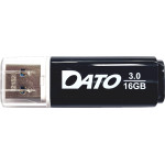 Dato - Memory Stick DB8002U3K - USB 3.0 FlashDrive, 16GB, Read 30MB/s, Write 10MB/s - Black - (DB8002U3K-16G)