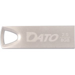 Dato - Memory Stick DS7016 - USB 2.0 FlashDrive, 8GB, Read 9MB/s, Write 5MB/s - Silver - (DS7016-08G)