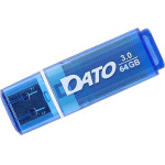 Dato - Memory Stick DB8002U3B - USB 3.0 FlashDrive, 64GB, Read 30MB/s, Write 10MB/s - Blue - (DB8002U3B-64GB)