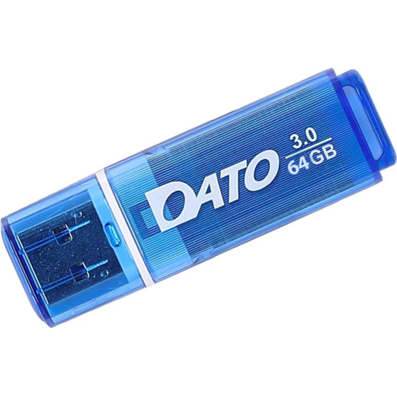 Dato - Memory Stick DB8002U3B - USB 3.0 FlashDrive, 64GB, Read 30MB/s, Write 10MB/s - Blue - (DB8002U3B-64GB)