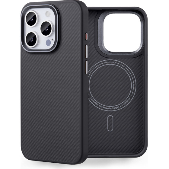 Edizard - Pro MagSafe Case - iPhone 15 Pro - Black