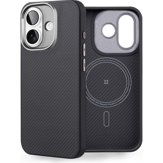 Edizard - Pro MagSafe Case - iPhone 16 Plus - Black