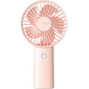 JisuLife - Premium Mini Hand Fan Life3 (F2B) - Portable, Ultra-Silent, Type-C, 3 Speeds, 4000mAh - Pink - (F2B;PINK)