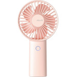 JisuLife - Premium Mini Hand Fan Life3 (F2B) - Portable, Ultra-Silent, Type-C, 3 Speeds, 4000mAh - Pink - (F2B;PINK)