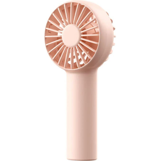 JisuLife - Premium Portable Mini Fan Life1 (FA20) - USB-C Rechargeable, 3 Wind Speeds, 2000mAh - Pink - (FA20;PINK)