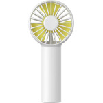 JisuLife - Premium Portable Mini Fan Life1 (FA20) - USB-C Rechargeable, 3 Wind Speeds, 2000mAh - White - (FA20;WHITE)