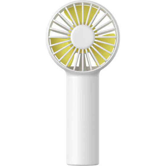 JisuLife - Premium Portable Mini Fan Life1 (FA20) - USB-C Rechargeable, 3 Wind Speeds, 2000mAh - White - (FA20;WHITE)