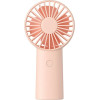JisuLife - Premium Portable Mini Fan Life6 (FA20X) - USB-C Rechargeable, 3 Wind Speeds, 4000mAh - Pink - (FA20X;PINK)