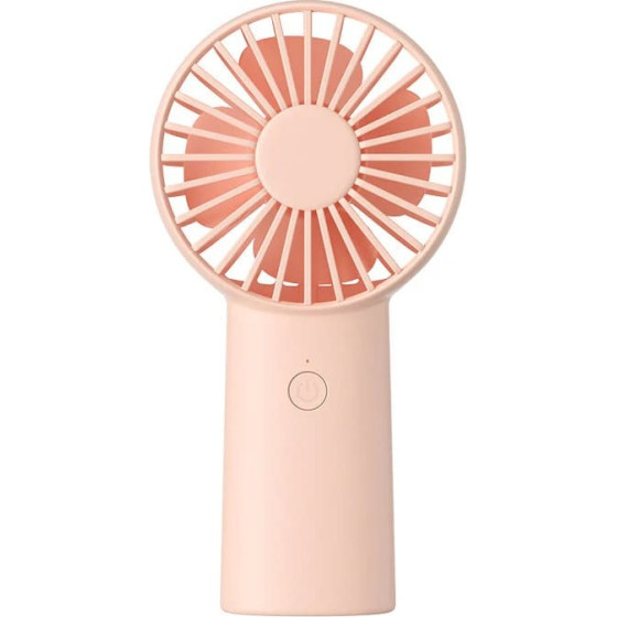 JisuLife - Premium Portable Mini Fan Life6 (FA20X) - USB-C Rechargeable, 3 Wind Speeds, 4000mAh - Pink - (FA20X;PINK)