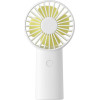 JisuLife - Premium Portable Mini Fan Life6 (FA20X) - USB-C Rechargeable, 3 Wind Speeds, 4000mAh - White - (FA20X;WHITE)