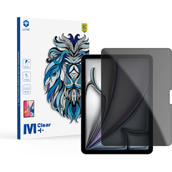 Lito - 2.5D Classic Glass - iPad Air 11 (2024) / Air 11 (2025) - Privacy