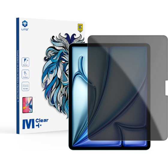 Lito - 2.5D Classic Glass - iPad Air 13 (2024) / Air 13 (2025) - Privacy
