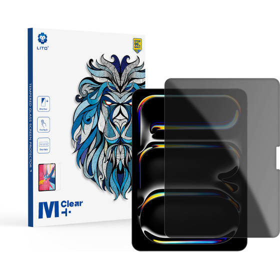 Lito - 2.5D Classic Glass - iPad Pro 11 (2024) - Privacy