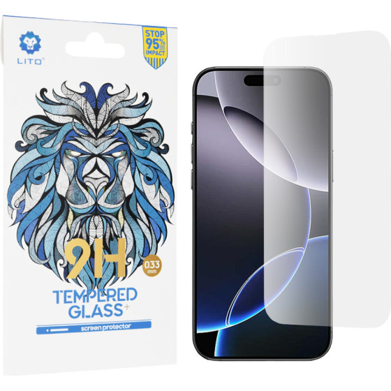 Lito - 2.5D Classic Glass - iPhone 16 Pro Max - Clear