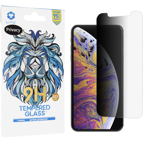 Lito - 2.5D Classic Glass - iPhone XS Max / iPhone 11 Pro Max - Privacy