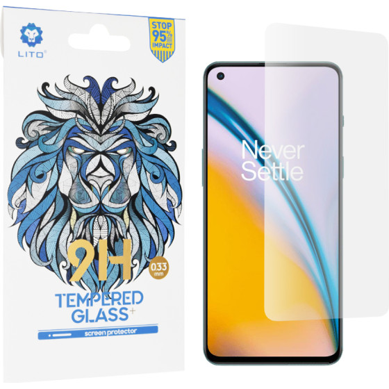Lito - 2.5D Classic Glass - OnePlus Nord CE 5G / Nord 2 5G / Nord 2T 5G - Clear