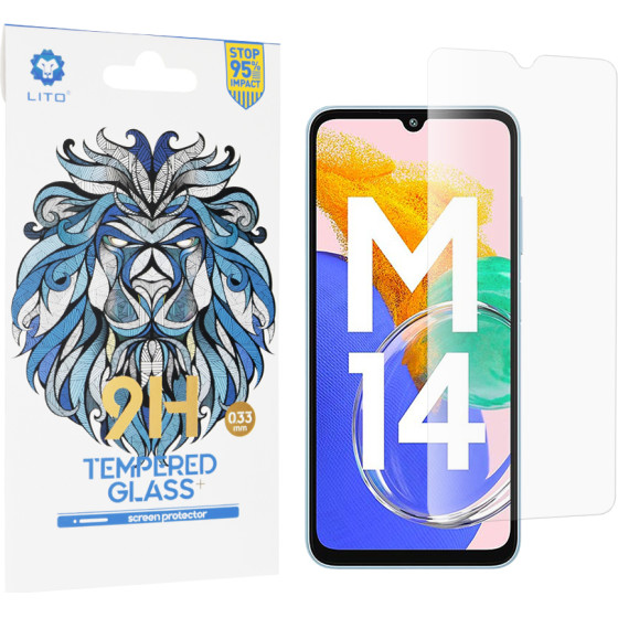 Lito - 2.5D Classic Glass - Samsung Galaxy M14 - Clear