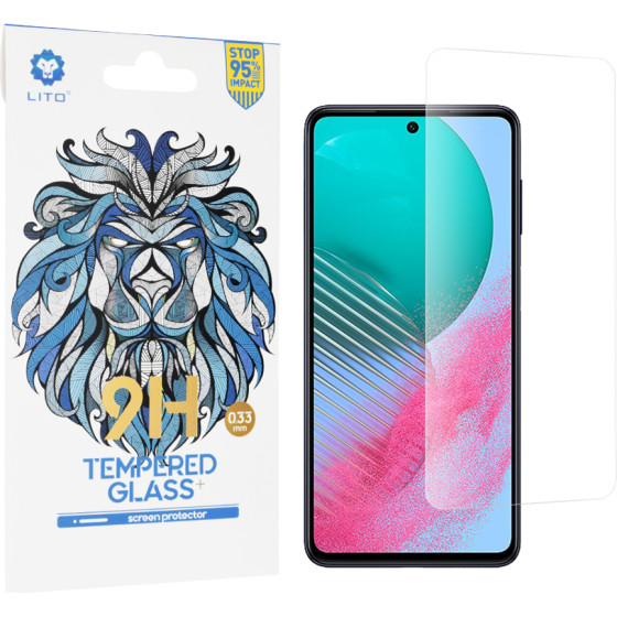 Lito - 2.5D Classic Glass - Samsung Galaxy M54 - Clear
