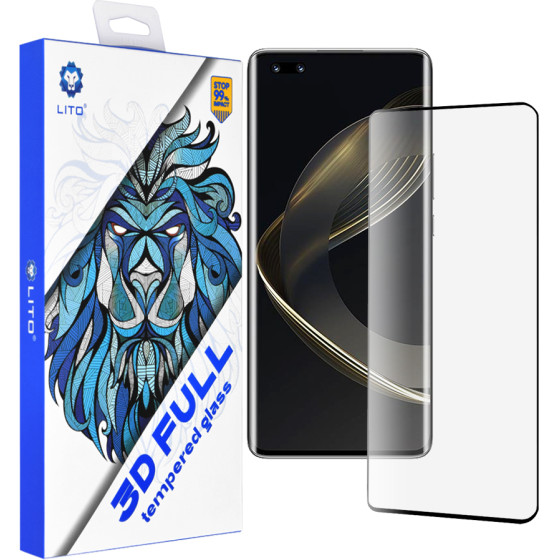 Lito - 3D Full Cover - Huawei nova 11 Pro - Black
