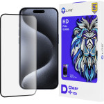 Lito - D+ Pro Clear - iPhone 15 Pro - Black