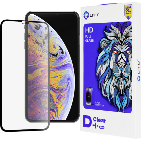 Lito - D+ Pro Clear - iPhone XS Max / iPhone 11 Pro Max - Black
