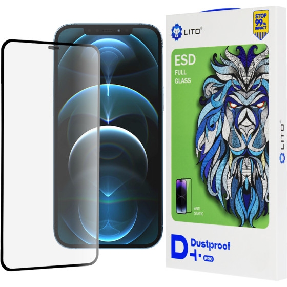 Lito - D+ Pro Dustproof - iPhone 12 Pro Max - Black