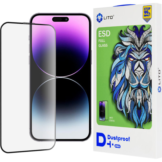 Lito - D+ Pro Dustproof - iPhone 14 Pro Max - Black