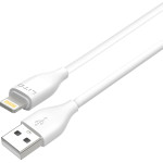 Lito - Data Cable (LD03) - USB to Lightning Fast Charging 60W, 1m - White - (LD03-3)
