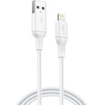Lito - Data Cable (LD06L) - USB to Lightning, PVC, 1m - White - (LD06-USB/LIGHT-WHITE)