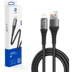 Lito - Data Cable (LD08L) - USB-A to Lightning, Quick Charging, 2.4A, 1m - Black