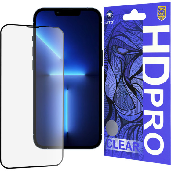 Lito - HD Pro Clear - iPhone 13 Pro Max / iPhone 14 Plus - Black