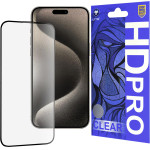 Lito - HD Pro Clear - iPhone 15 Pro Max - Black