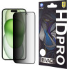 Lito - HD PRO Privacy - iPhone 15 Plus - Black
