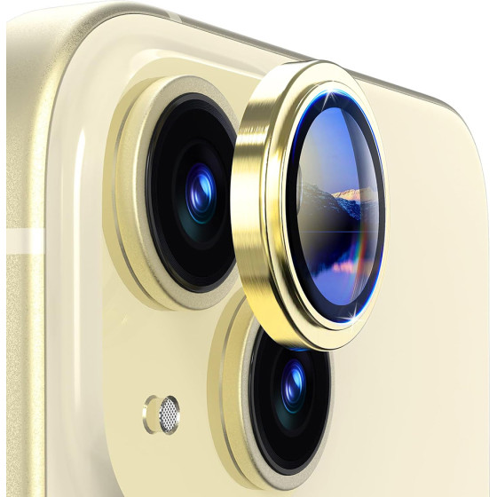 Lito - S+ Camera Glass Protector - iPhone 14 / iPhone 14 Plus - Yellow