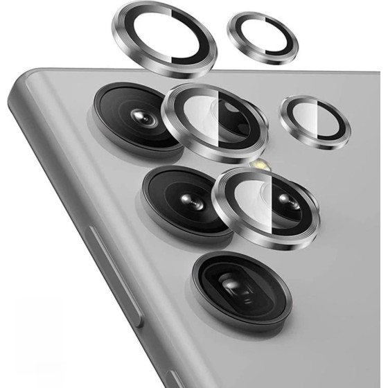 Lito - S+ Camera Glass Protector - Samsung Galaxy S25 Ultra - Silver