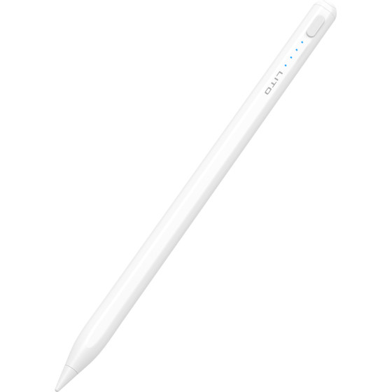Lito - Stylus Pen (K1) - Wireless Charging, Palm Rejection, 90mAh, for iPad - White