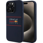 Red Bull Racing - Silicone Horizontal Centered Logo MagSafe - iPhone 15 Pro Max - Navy - (RBHMP15X24SIHSRV)
