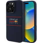 Red Bull Racing - Silicone Horizontal Centered Logo MagSafe - iPhone 16 Pro - Navy - (RBHMP16L24SIHSRV)