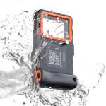 ShellBox - Diving Waterproof Professional Case - for Phones with max. 6.8'', IPX8, 15m Deep + 1h Underwater Time - Black