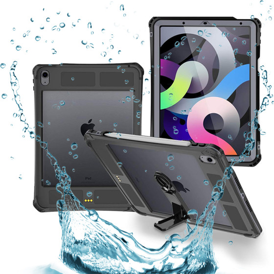 ShellBox - Waterproof IP68 - iPad Air 4 (2020) / Air 5 (2022) - Black