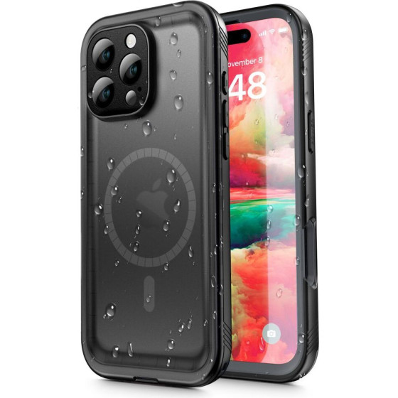 ShellBox - Waterproof IP68 Case - iPhone 16 Pro Max - Black
